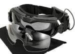 FMA Schutzbrille Mod.2 mit Anti-Fog-Fan Black